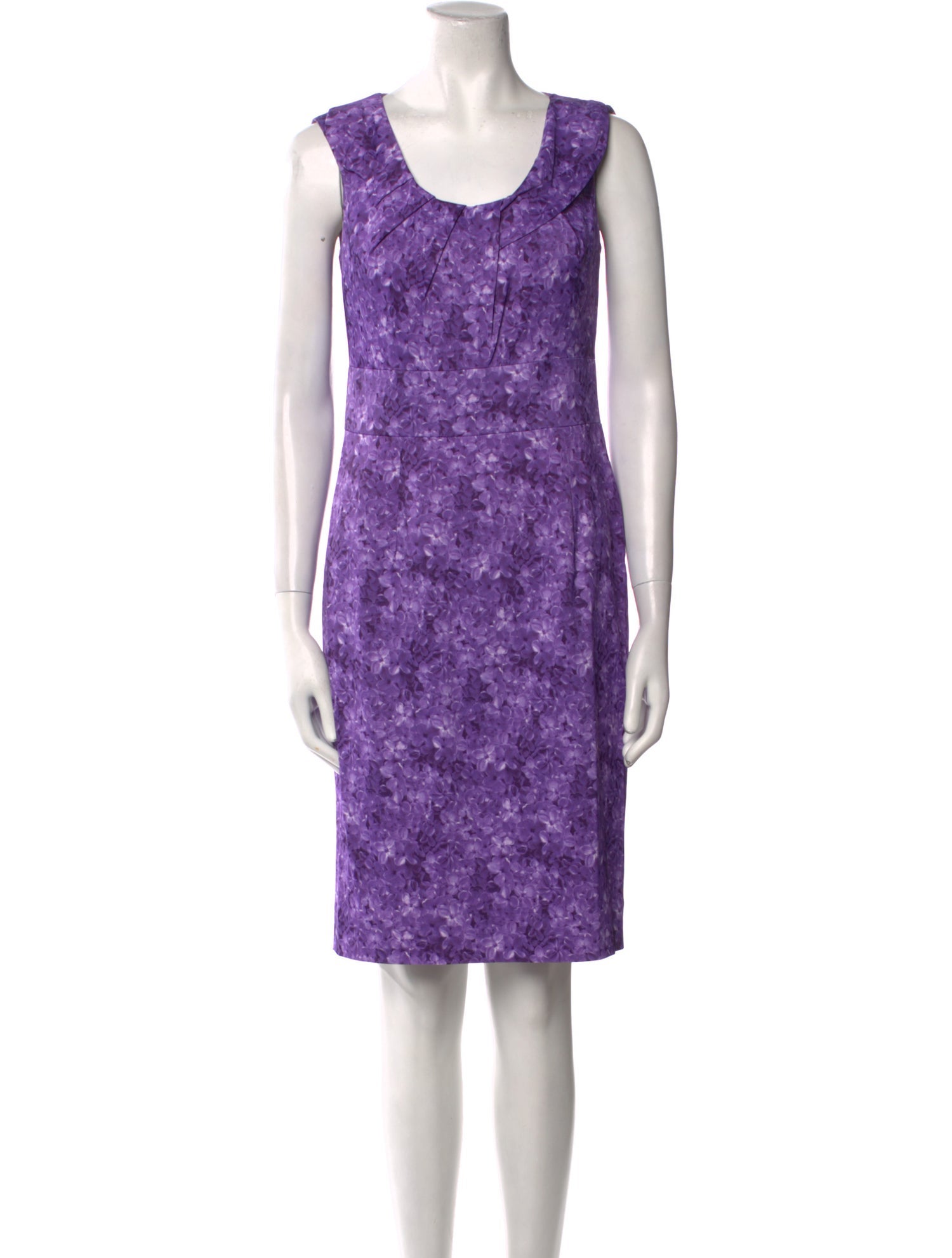 Michael Kors Printed Knee-Length Dress